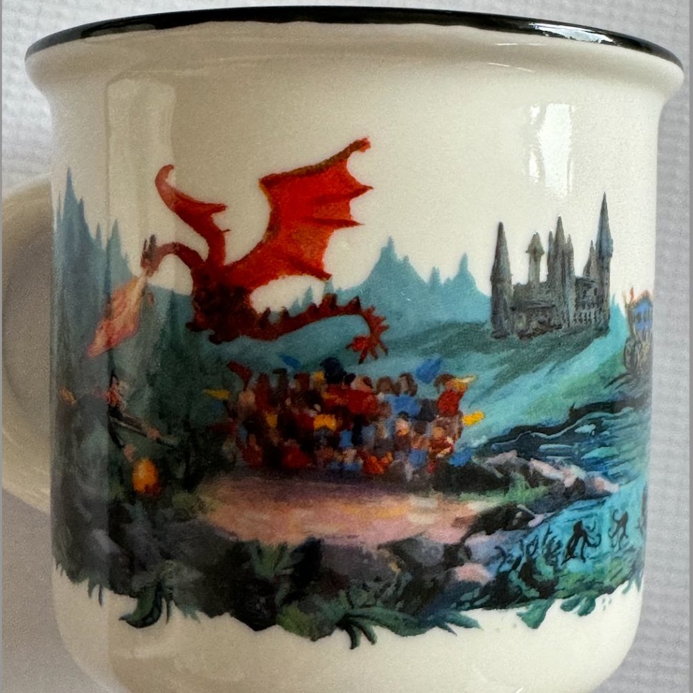 Owlcrate Harry Potter Cara Kozik Mug "The Goblet of Fire"